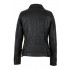 Dames leren jas zwart 9938S